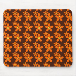 Tapis De Souris Orange rétro des années 70