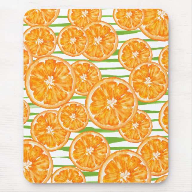 Tapis De Souris Oranges (Devant)