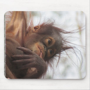 Tapis De Souris Orangutan Baby Mousepad