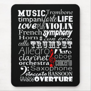 Tapis De Souris Orchestre de musique