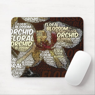 Tapis De Souris Orchidée, florale, photo incorporée par