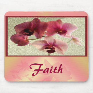 Tapis De Souris Orchidées roses Mousepad (changer de nom)