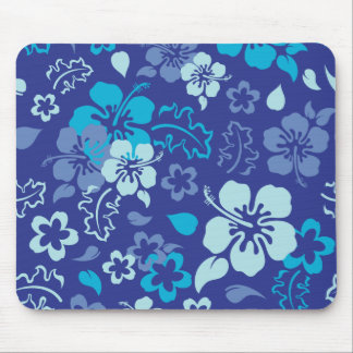 Tapis De Souris Ordinateur Mousepad de motif de fleur de ketmie