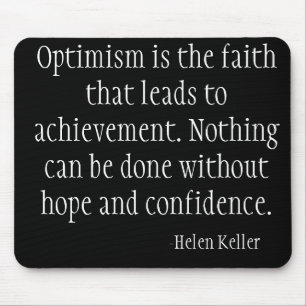Tapis De Souris Ordinateur noir Mousepad (Helen Keller)
