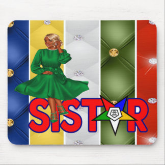 Tapis De Souris Ordre OES De Sistar Bling Mousepad Est
