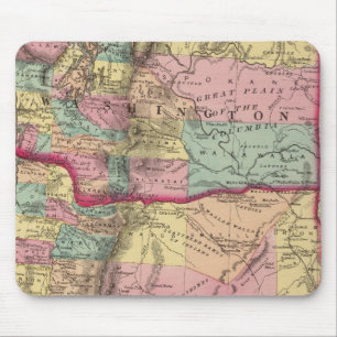 Tapis De Souris Oregon et Washington