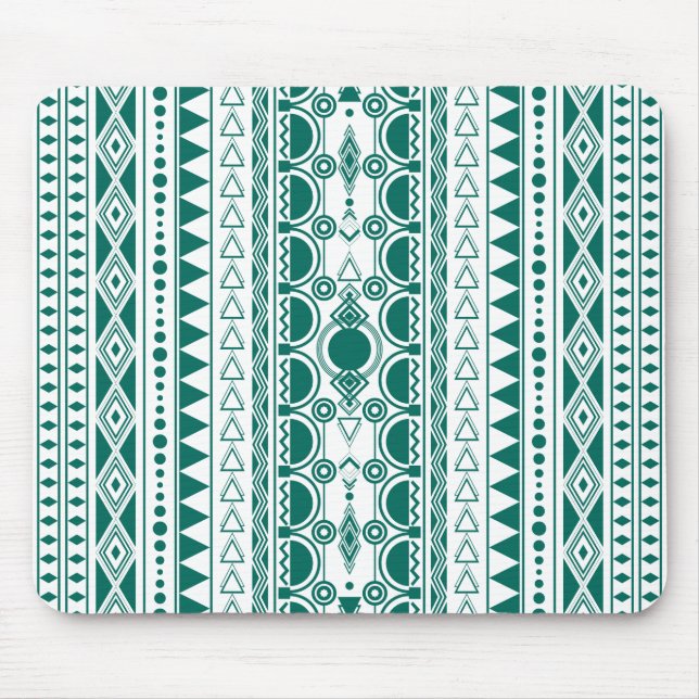 Tapis De Souris Ornement de Bohême 30122020 Peacock (Devant)