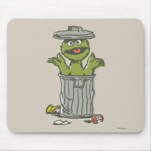 Tapis De Souris Oscar le Grognon Vintage