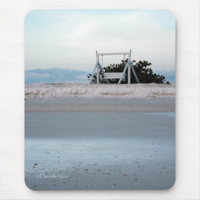 Tapis De Souris Oscillation Mousepad de plage (Devant)