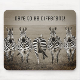 Tapis De Souris Osez être différent ! Zebra Mouse Pad