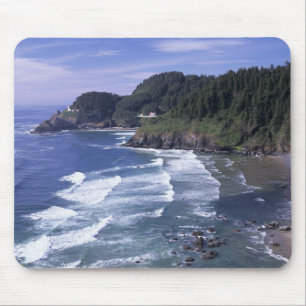 Tapis De Souris OU, côte de l'Oregon, phare de Heceta Head, sur