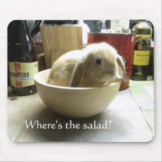 Tapis De Souris Où est la salade ?