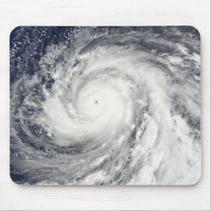 Tapis De Souris Ouragan superbe Choi-WAN au-dessus des îles