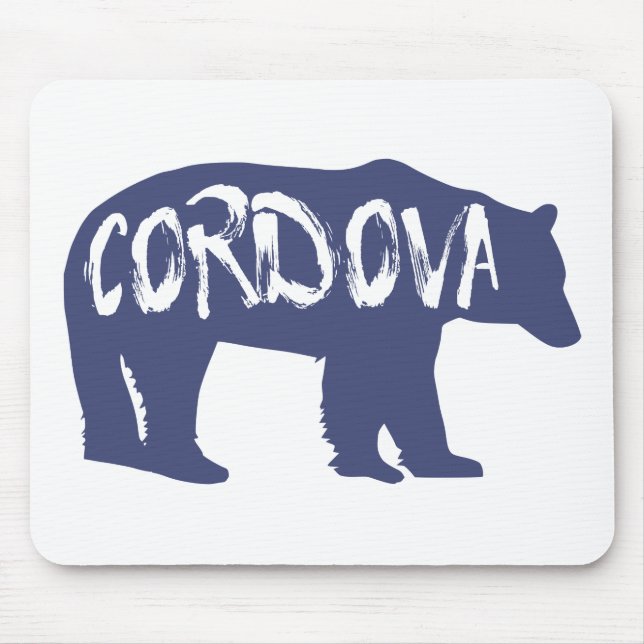 Tapis De Souris Ours de l'Alaska de Cordova (Devant)