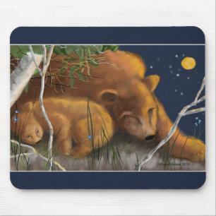 Tapis De Souris Ours et CUB de mère
