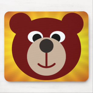 Tapis De Souris Ours souriant