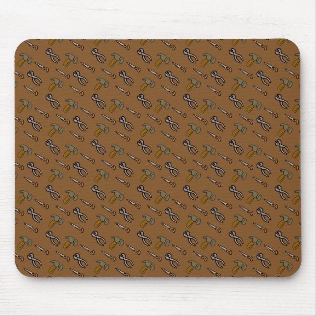 Tapis De Souris Outils Motif (Devant)