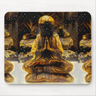 Tapis De Souris Ouvrez Bouddha