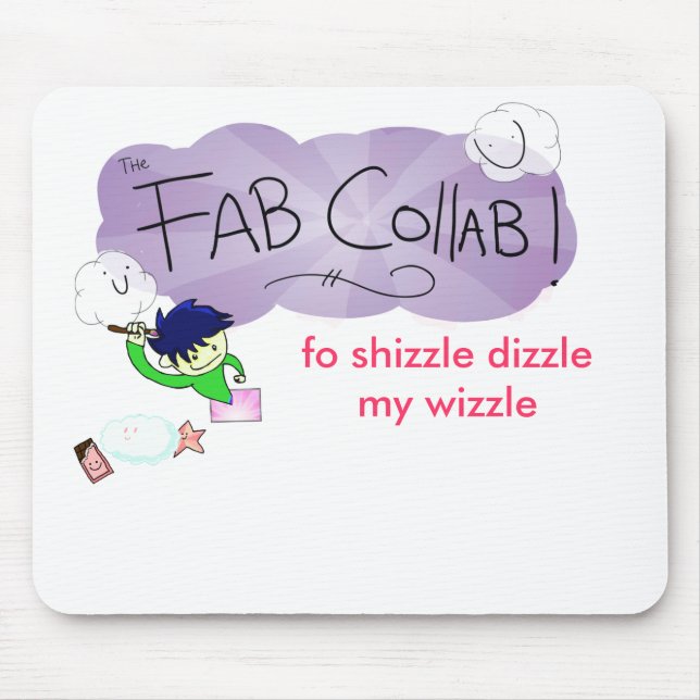 tapis de souris ouvrier de collab (Devant)