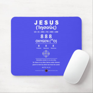 Tapis De Souris Oxygène 888 Nom de Jésus
