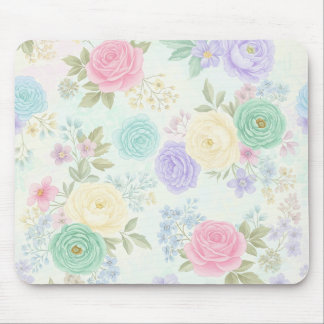 Tapis De Souris Pad à souris Pastel Floral