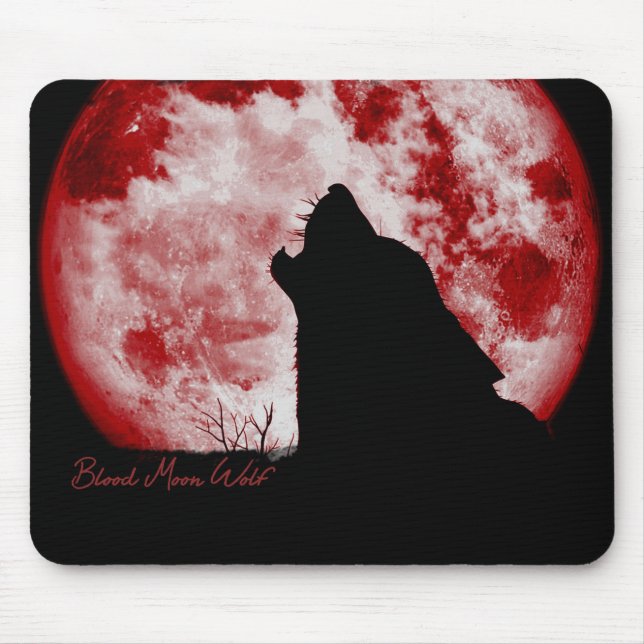 Tapis De Souris Pad de la lune de sang (Devant)