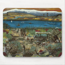 Pad de la souris ..Paiute Peinture