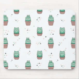 Tapis De Souris Pad de souris Cactus Cat