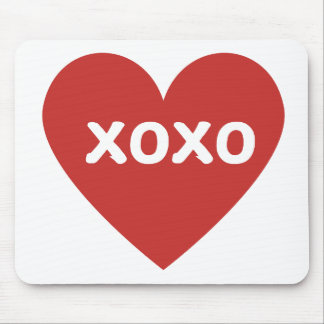 Tapis De Souris Pad de souris cardiaques XOXO