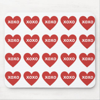 Tapis De Souris Pad de souris cardiaques XOXO