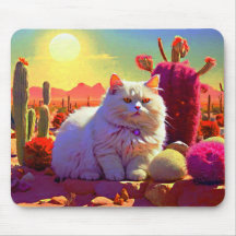 Pad de souris de chat - Cadeau parfait pour les Am