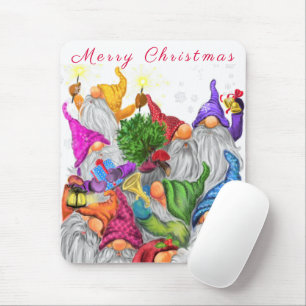 Tapis De Souris Pad de souris Gnome de Noël