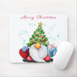 Tapis De Souris Pad de souris Gnome de Noël