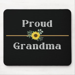 Tapis De Souris Pad de souris - Grand-mère fière