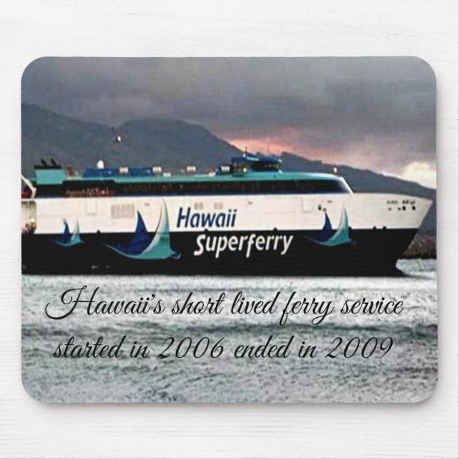 Tapis De Souris Pad de souris Hawaii Superferry (Devant)