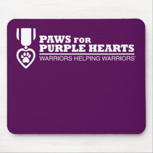 Tapis De Souris Pad de souris - Logo violet blanc