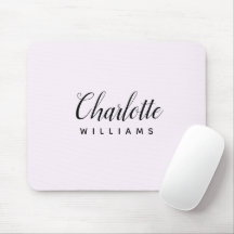 Pad de souris Pastel Rose Pink