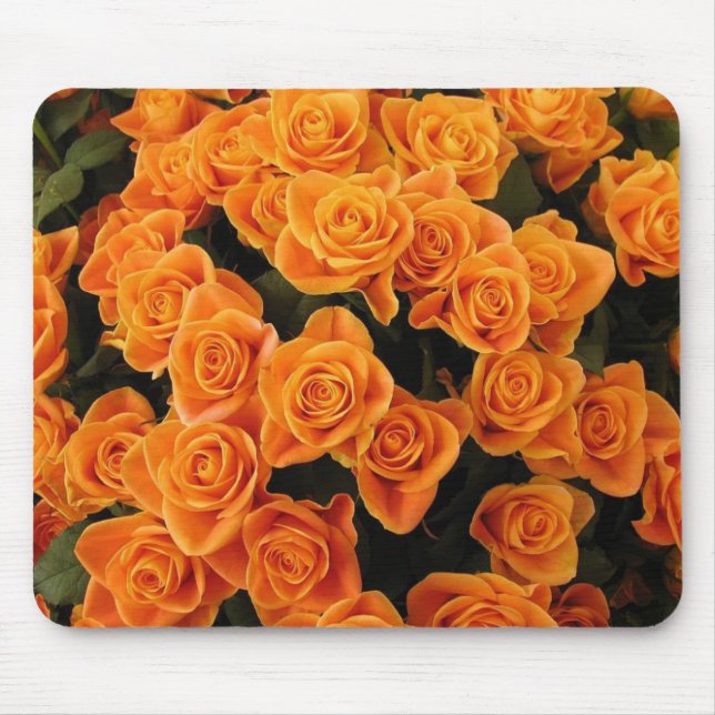 Tapis De Souris Pad de souris Rose orange (Devant)