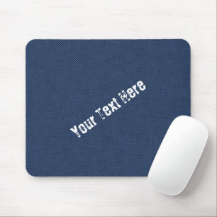 Tapis De Souris Pad de souris texte personnalisé - Design de tissu