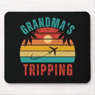 Tapis De Souris Pad de souris - Tripping de grand-mère
