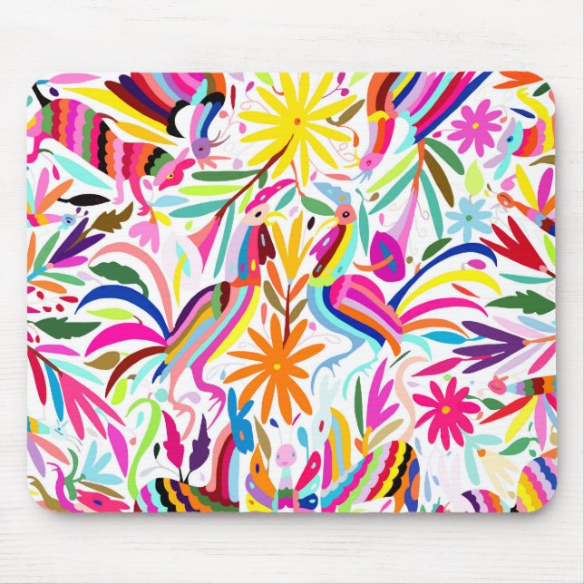 Tapis De Souris Pad Souris Otomi, Rose/Rose (Devant)