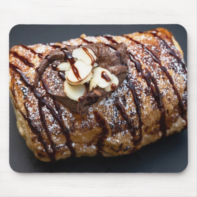 Tapis De Souris Pain au croissant au chocolat (Devant)