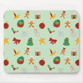 Tapis De Souris Pain d'épice Cookies Plaque souris