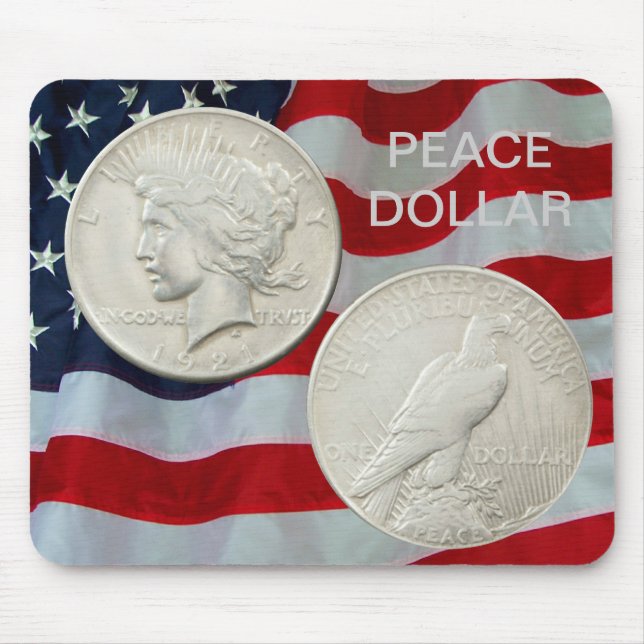 TAPIS DE SOURIS PAIX DOLLAR-MOUSEPAD (Devant)