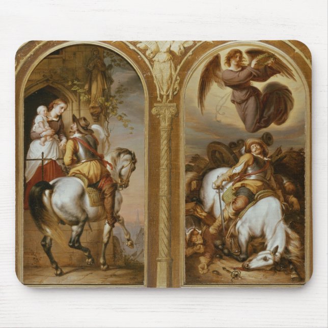 Tapis De Souris Paix et guerre (Devant)