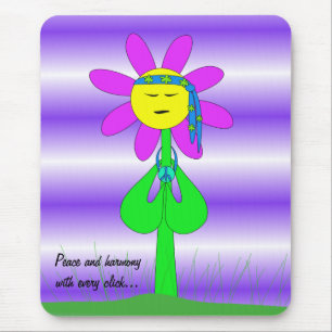 Tapis De Souris Paix et harmonie avec chaque clic