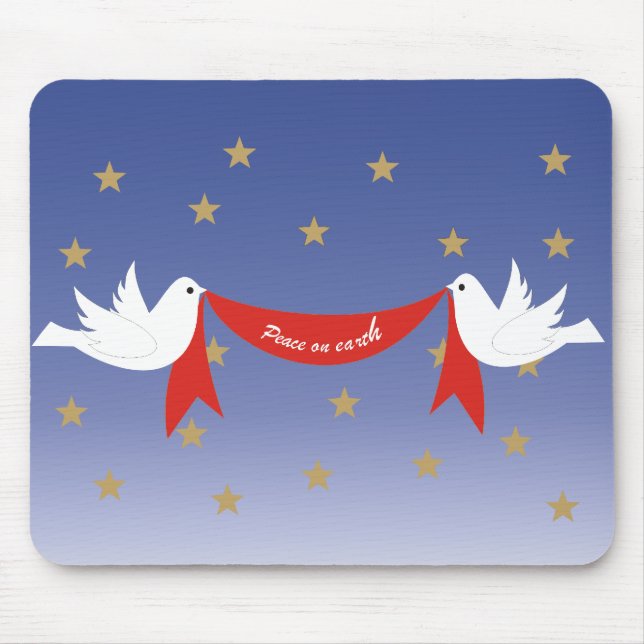 Tapis De Souris Paix sur Terre (Devant)