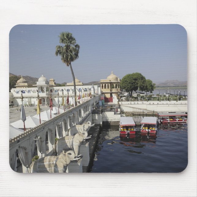 Tapis De Souris Palais Jag Mindar, lac Pichola, Udaipur, Inde. (Devant)