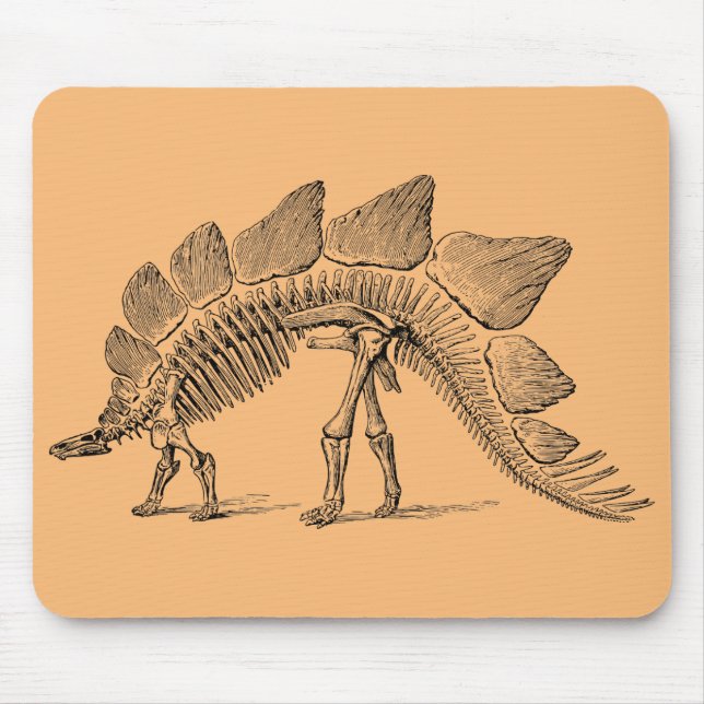 Tapis De Souris paléontologie fossile de dinosaure (Devant)