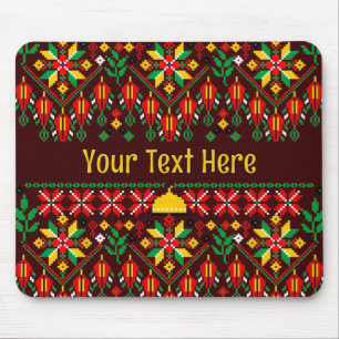 Tapis De Souris Palestine Tatreez Broderie traditionnelle